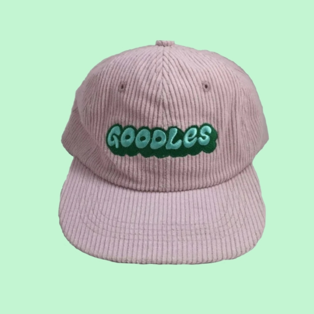 Goodles Pink Corduroy Hat